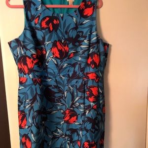 Floral dress by J Crew